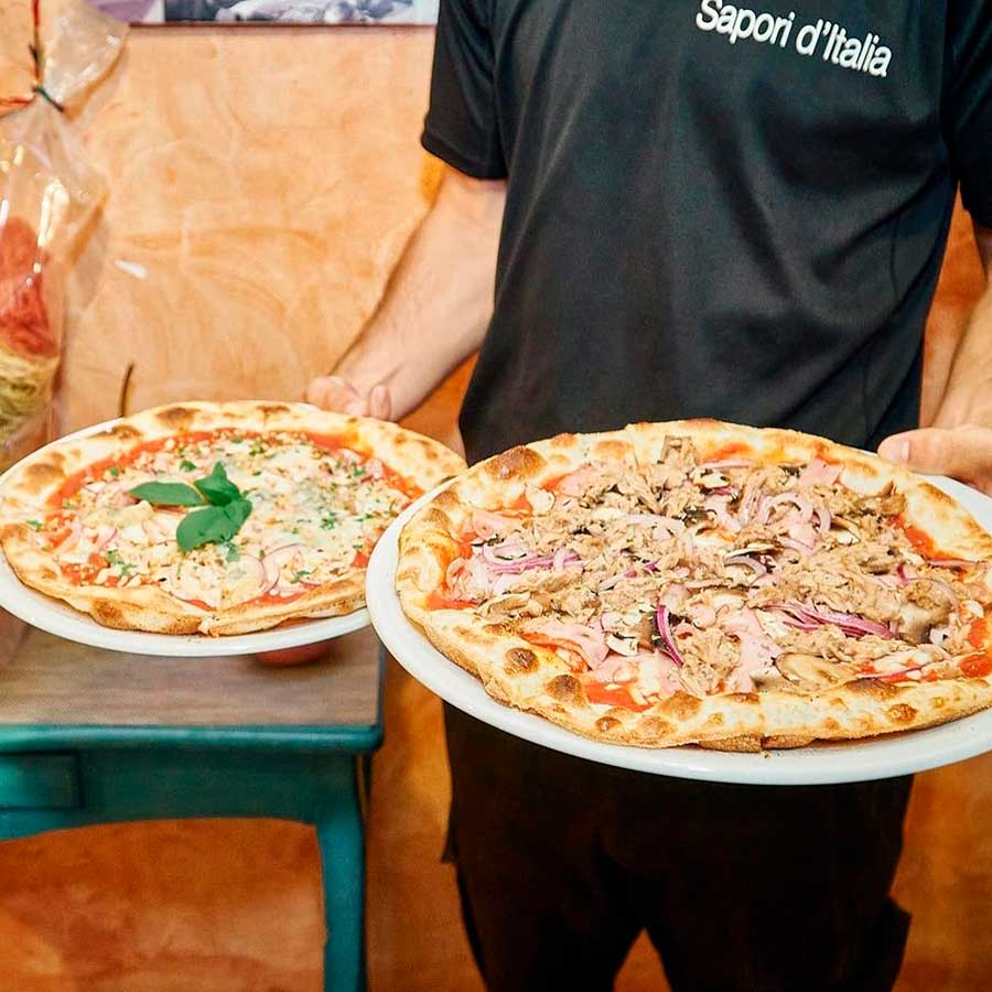 donde comer pizzería en Torredembarra Sapori d'Italia